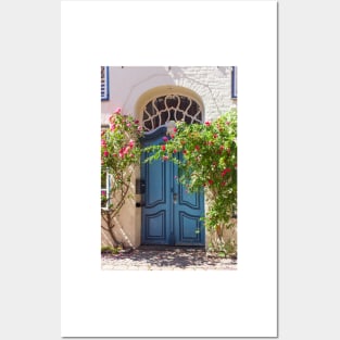 Historic house facade, door, , old town, Lübeck, Schleswig-Holstein, Germany, Europe Posters and Art